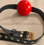 Red Silicone Ball Gag 5.5cm for BDSM & Bondage Play