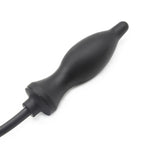 Inflatable Rubber Anal Plug for Bondage & Self Play 