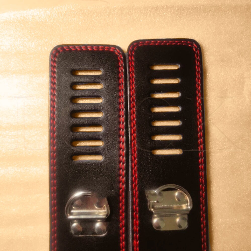 Restrictive Leather Handcuffs for Bondage & BDSM Play