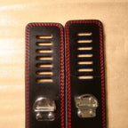 Restrictive Leather Handcuffs for Bondage & BDSM Play