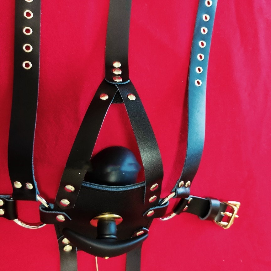 Inflatable Head Harness Gag ® DOMINA STORE