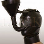 Latex Hood Pee Funnel – BDSM Bondage Gear 
