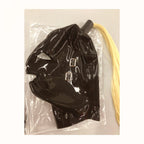 Latex Bondage Headgear Gag for Slaves 