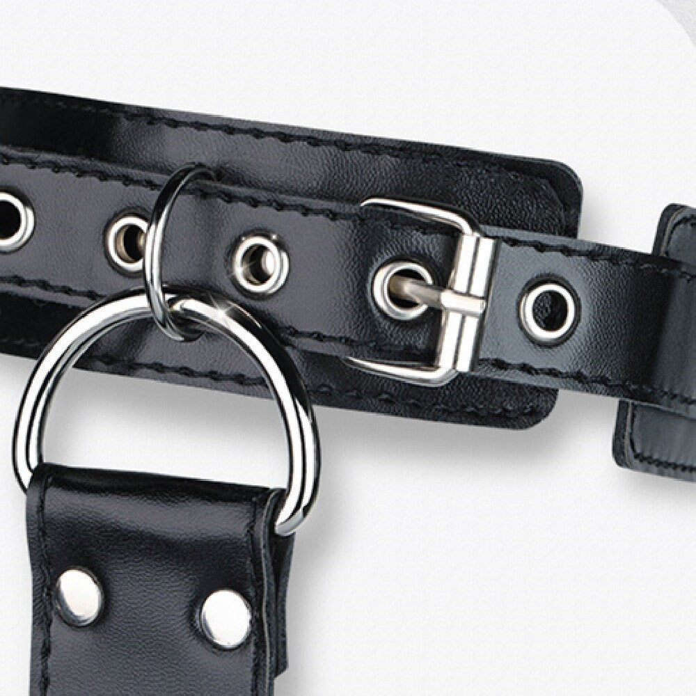 Leather BDSM Collar & Restraint – Le Château Official