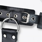 Leather BDSM Collar & Restraint – Le Château Official