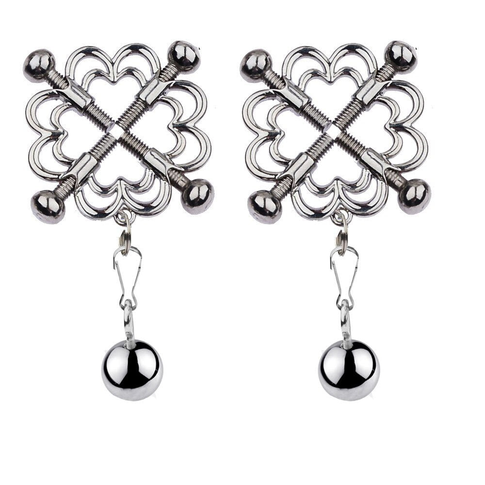 Breast Torture Ball Weight Clip ® DOMINA STORE