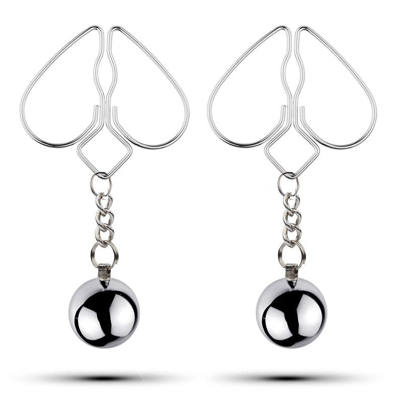 Breast Torture Ball Weight Clip ® DOMINA STORE
