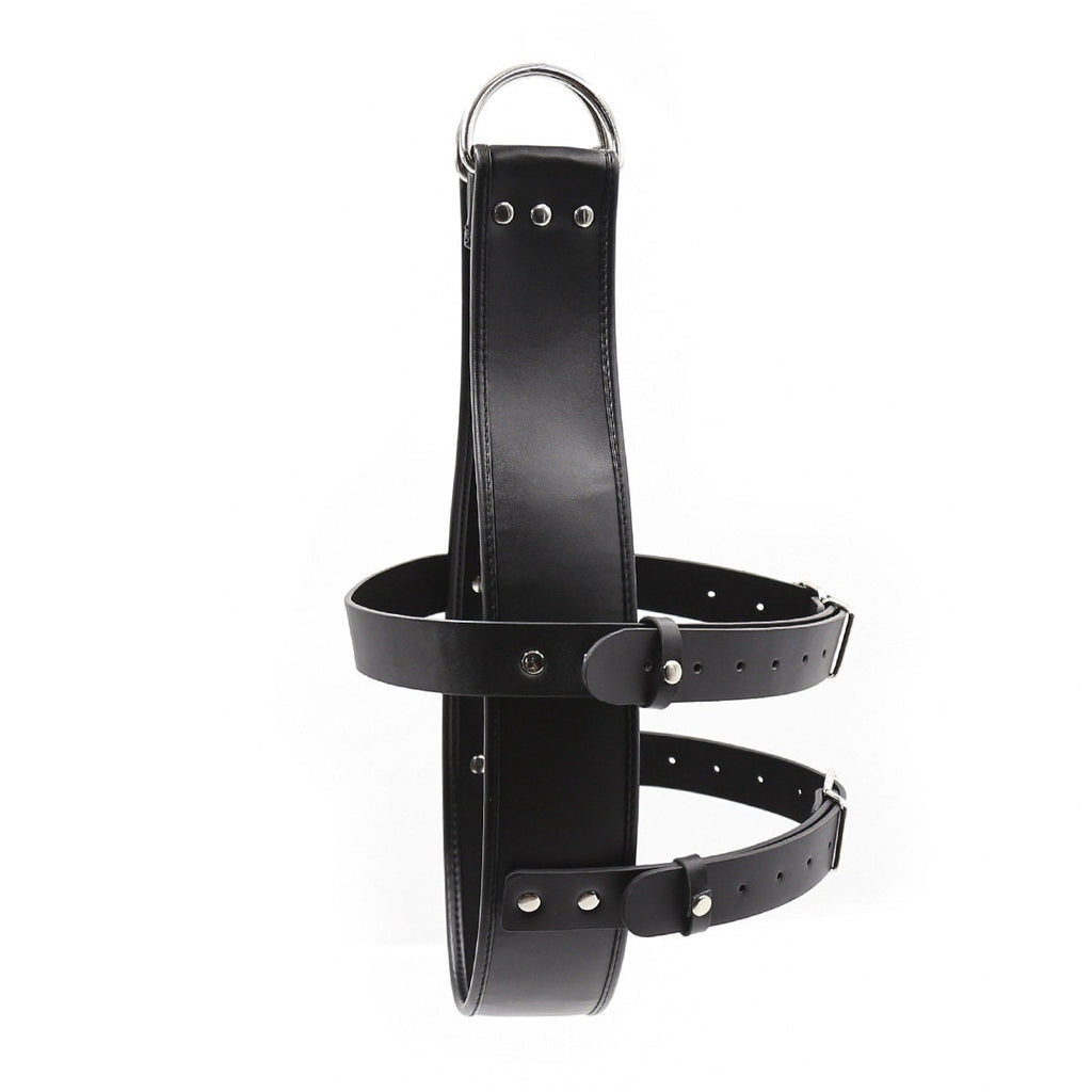 Head suspension harness thick leather ® DOMINA STORE