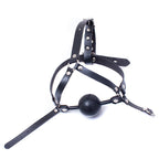 Large Silicon Gag Harness For Slaves  ® DOMINA STORE