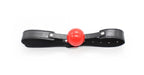 Leather Red Ball Gag ® DOMINA STORE