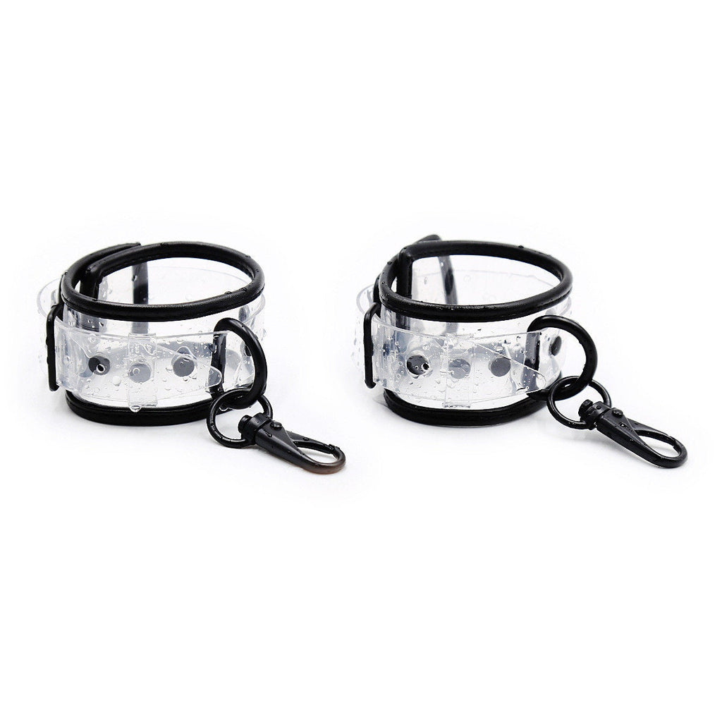 Transparent Handcuffs Cuffs ® DOMINA STORE