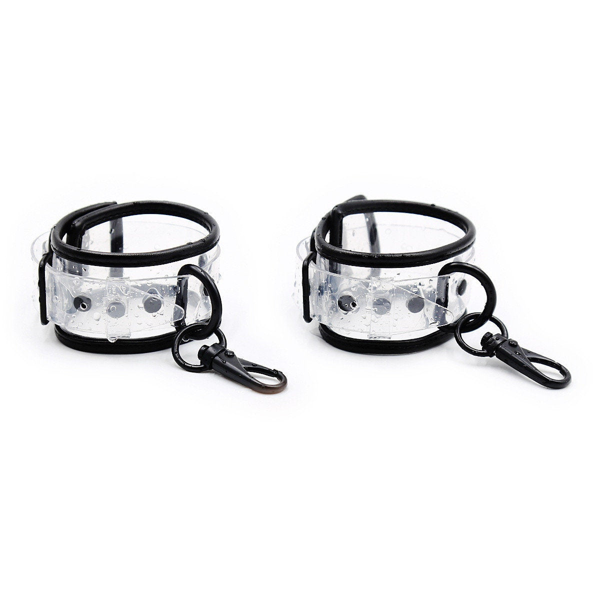 Transparent Handcuffs Cuffs ® DOMINA STORE