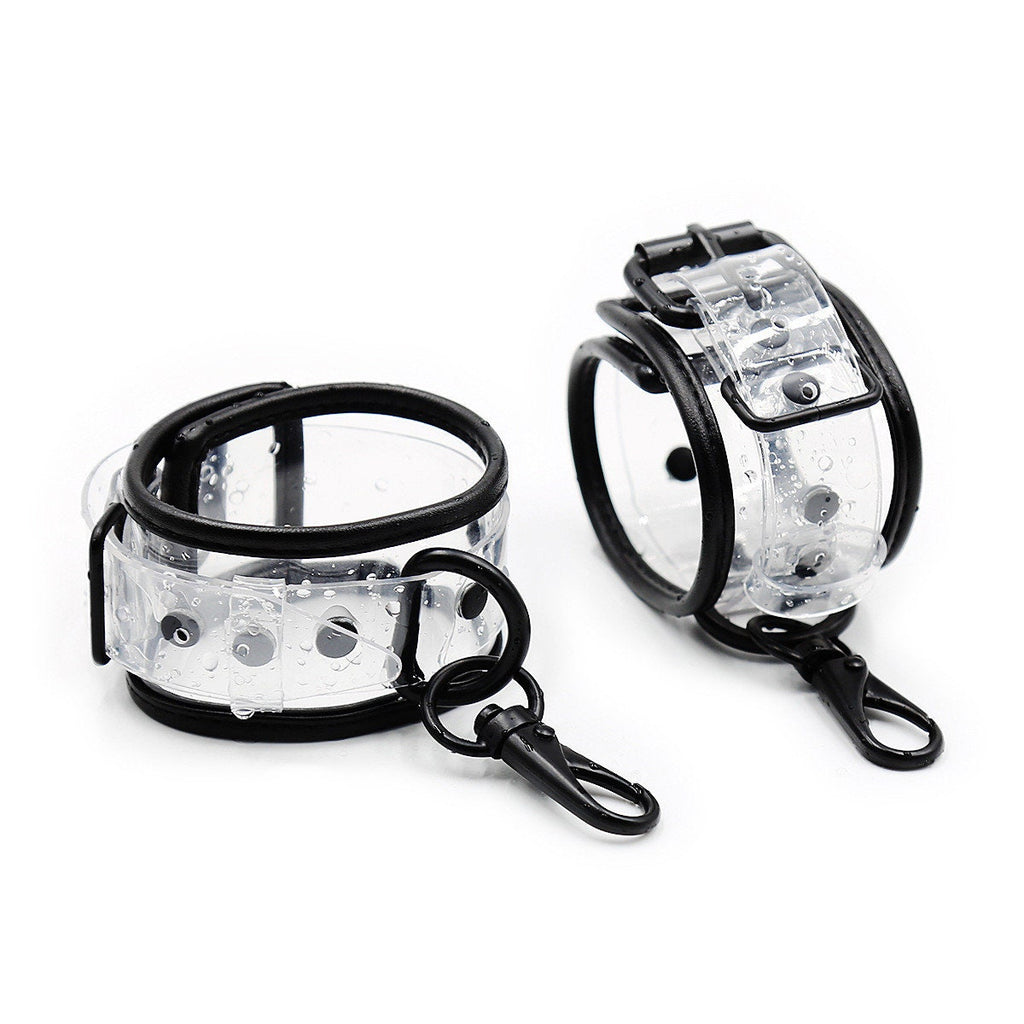 Transparent Handcuffs Cuffs ® DOMINA STORE