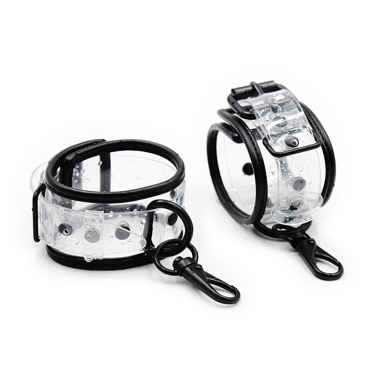 Transparent Handcuffs Cuffs ® DOMINA STORE