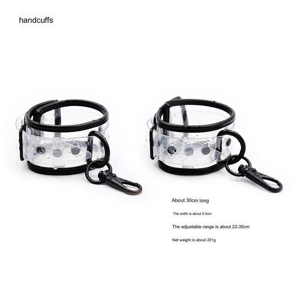 Transparent Handcuffs Cuffs ® DOMINA STORE