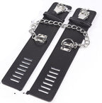 Leather Handcuff Lock ® DOMINA STORE