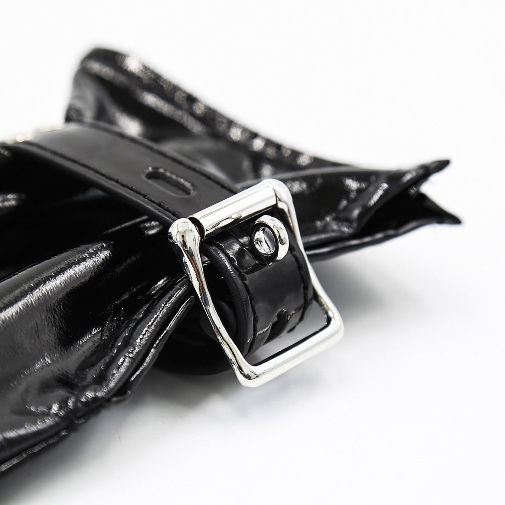 Lacquer Leather Shiny Hand Buckle ® DOMINA STORE