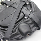 Leather Bondage Hood for Slaves