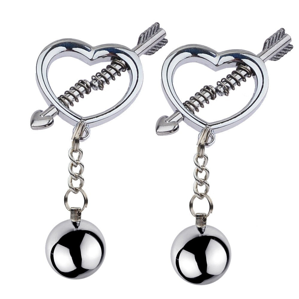 Breast Torture Ball Weight Clip ® DOMINA STORE