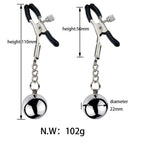 Breast Torture Ball Weight Clip ® DOMINA STORE