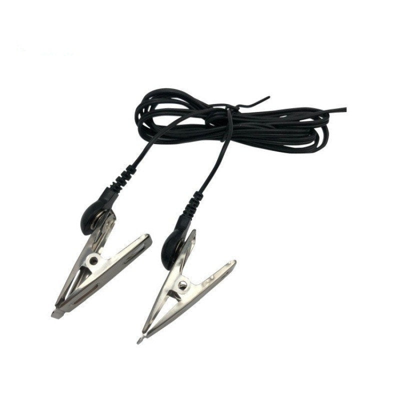 Stainless Steel Electric Shock Nipple Clip ® DOMINA STORE
