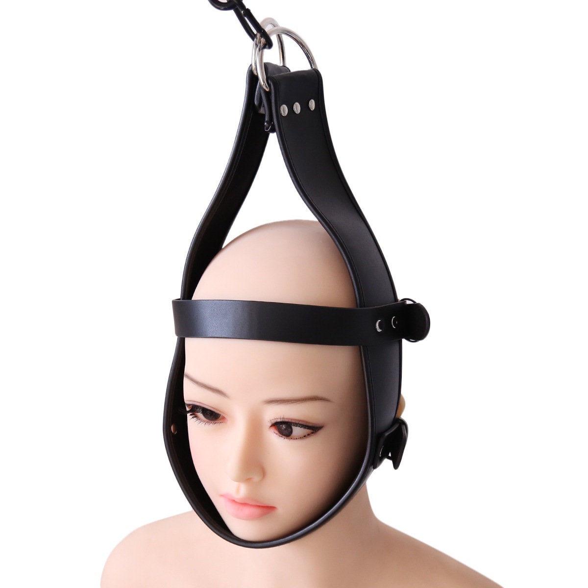 Head suspension harness thick leather ® DOMINA STORE