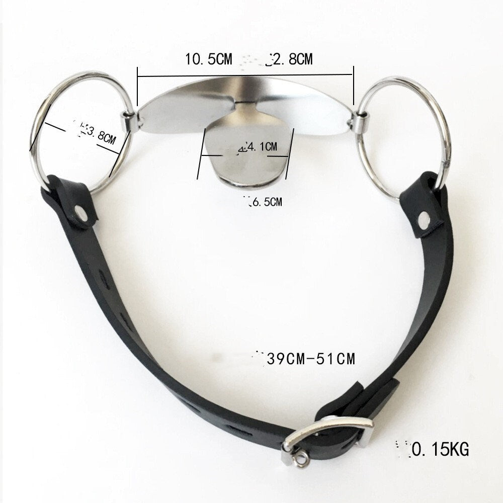 Stainless Steel Tongue Flail Gag ® DOMINA STORE