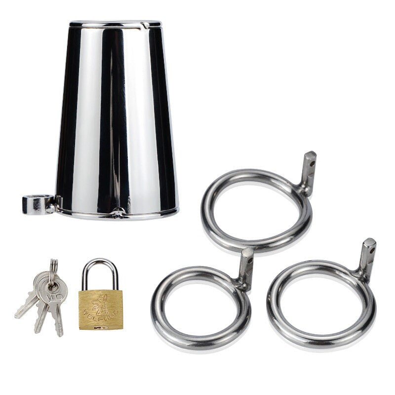 Chasitity Steel Lockable Slave ® DOMINA STORE