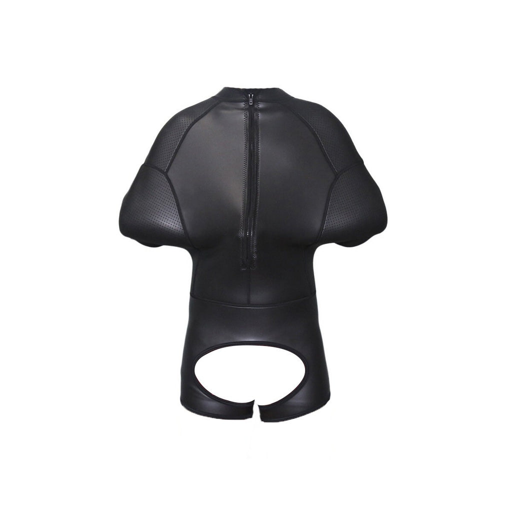 The Bdsm Zipper Rubber Suit Straightjacket ® BREATHPLAY SHOP
