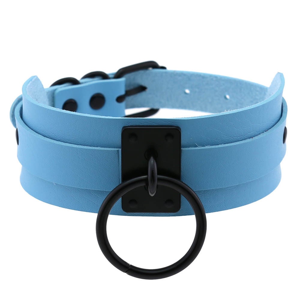 Leather Ring Collar ® DOMINA STORE