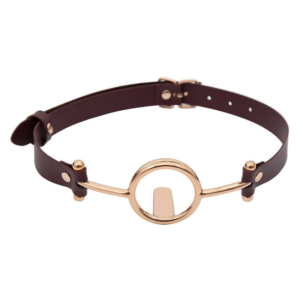 Metal Ring Gag For Slaves ® DOMINA STORE