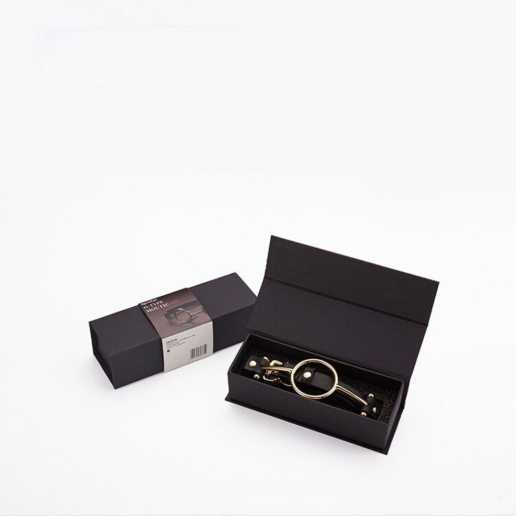Metal Ring Gag For Slaves ® DOMINA STORE