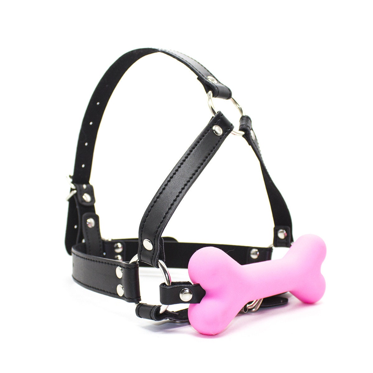 Silicone Dog Bone Harness Gag ® DOMINA STORE