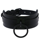 Leather Ring Collar