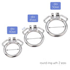 Leather Chastity Lock Harness ® DOMINA STORE