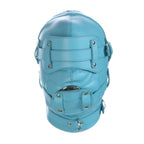 Ultrarestrictive Bdsm Leather Hood ® DOMINA STORE