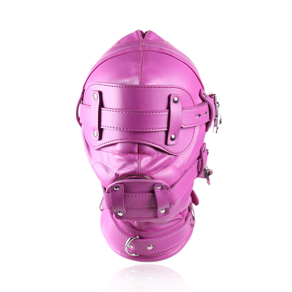 BDSM Leather Hood 