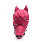 Leather Petplay Dog Hood ® DOMINA STORE