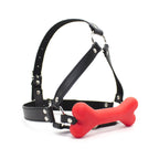 Silicone Dog Bone Harness Gag ® DOMINA STORE
