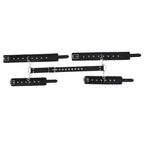 Leather Backward Leather Handcuffs ® DOMINA STORE