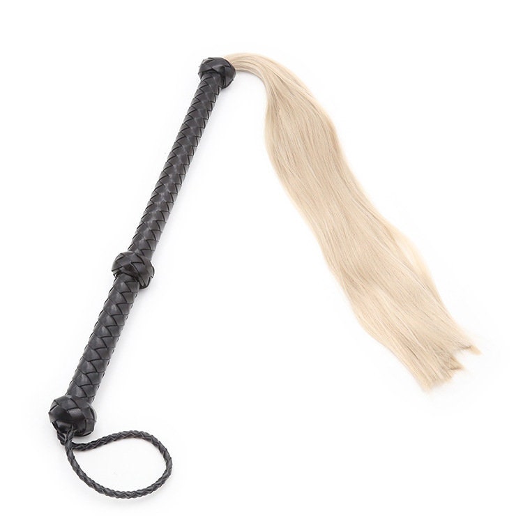 Hair Ponytail Leather Whip ® DOMINA STORE