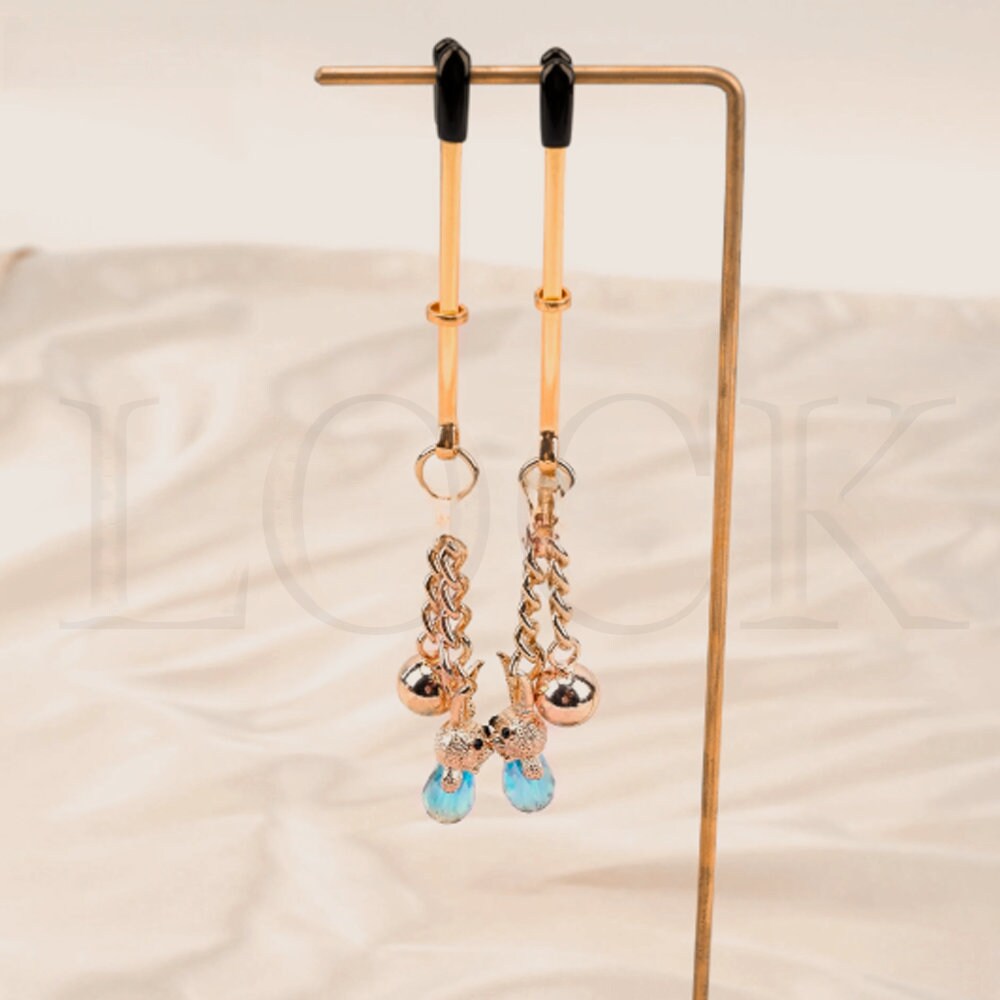 Luxurious Rabbit Nipple Clamp for Bondage & Self Pleasure
