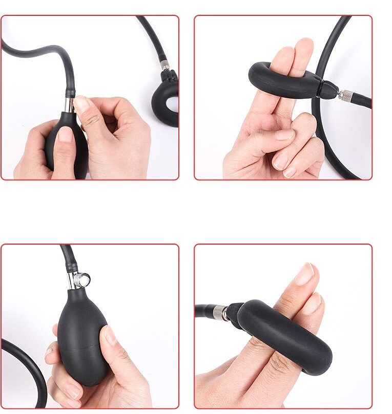 Inflatable Penis Rubber Chastity ® DOMINA STORE